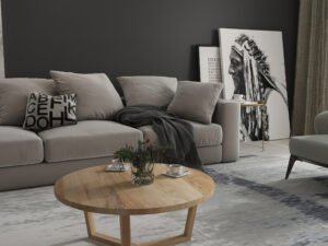 1 طاولة قهوة دائرية-CT-0003