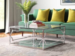 1 طاولة قهوة مربعة-CT-0011