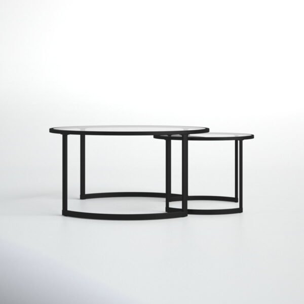 طاولة قهوة دائرية متداخلة-CT-0007