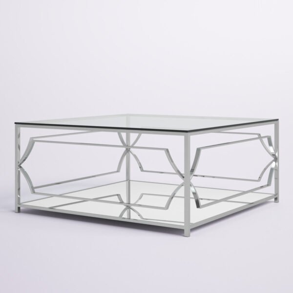 4 طاولة قهوة مربعة-CT-0011