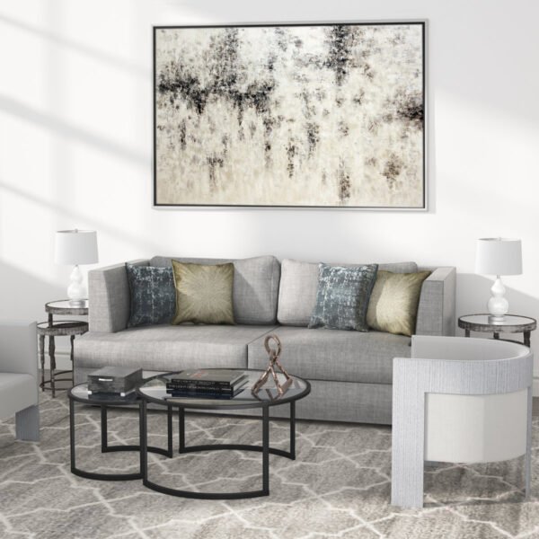 طاولة قهوة دائرية متداخلة-CT-0007