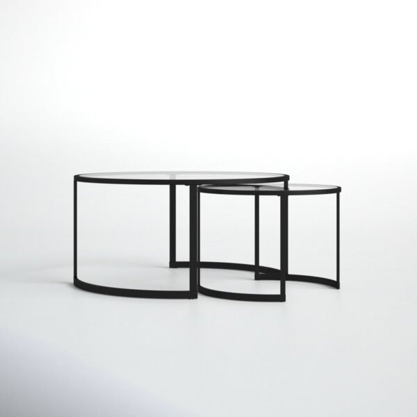 طاولة قهوة دائرية متداخلة-CT-0007