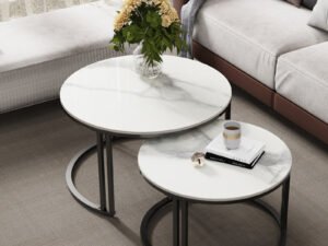 default_name (1) طاولة قهوة دائرية متداخلة-CT-0001