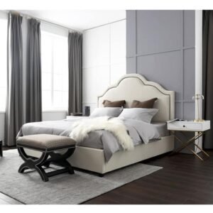 سرير 200×140×140 سم - بيج - MOD.MA.303